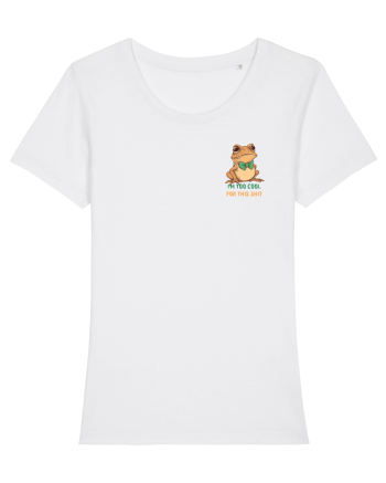 I`M TOO COOL FOR THIS SH*T -BROSCOI lateral White