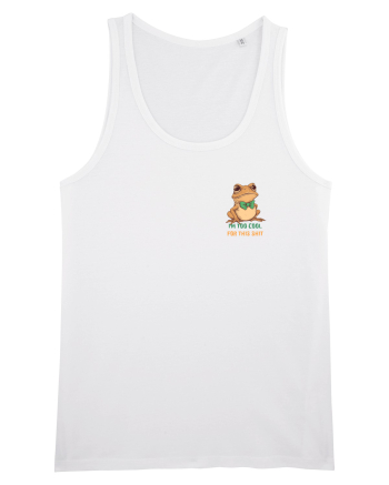 I`M TOO COOL FOR THIS SH*T -BROSCOI lateral White