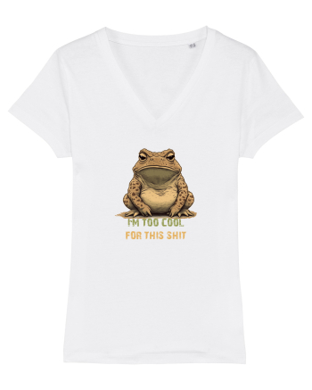 I`M TOO COOL FOR THIS SH*T -BROSCOI 2 White