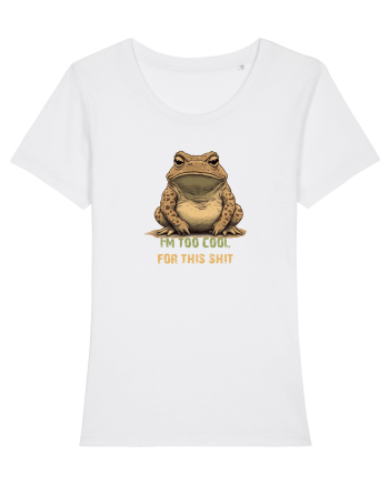 I`M TOO COOL FOR THIS SH*T -BROSCOI 2 White