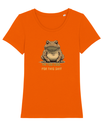 I`M TOO COOL FOR THIS SH*T -BROSCOI 2 Bright Orange