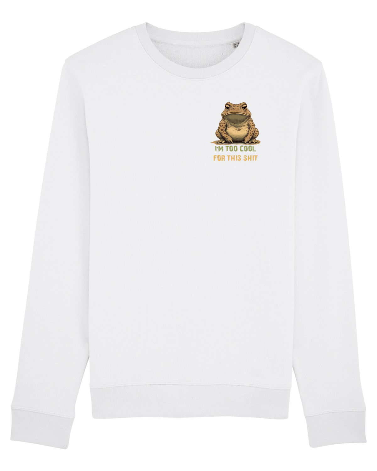 Bluză mânecă lungă Unisex Rise White