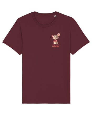 I`M TOO PRETTY FOR THIS SH*T - SOARECE lateral Burgundy