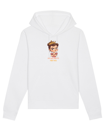I`M TOO PRETTY FOR THIS  - PRINTESA 2 White