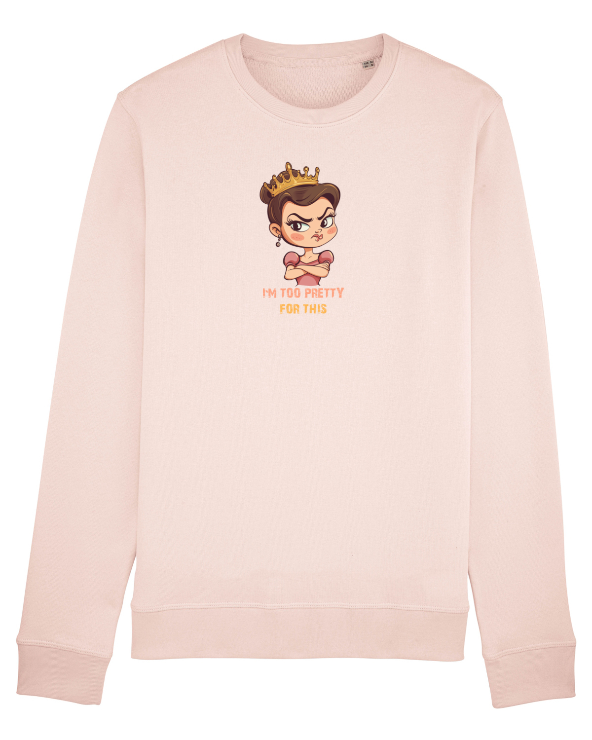 Bluză mânecă lungă Unisex Rise Candy Pink