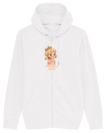 I`M TOO PRETTY FOR THIS  - PRINTESA 3 White