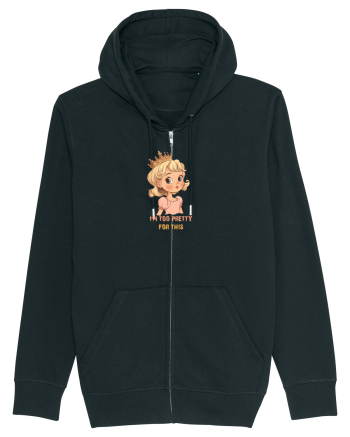 I`M TOO PRETTY FOR THIS  - PRINTESA 3 Black