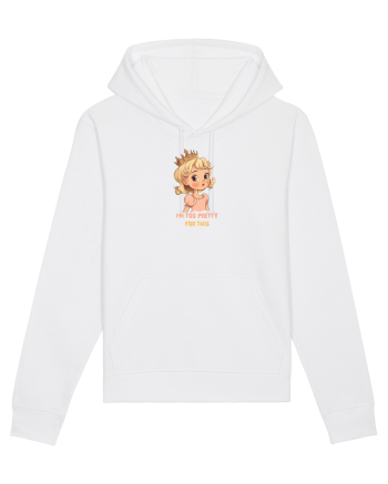 I`M TOO PRETTY FOR THIS  - PRINTESA 3 White