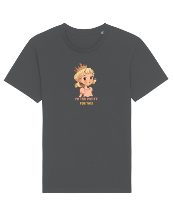 I`M TOO PRETTY FOR THIS  - PRINTESA 3 Anthracite