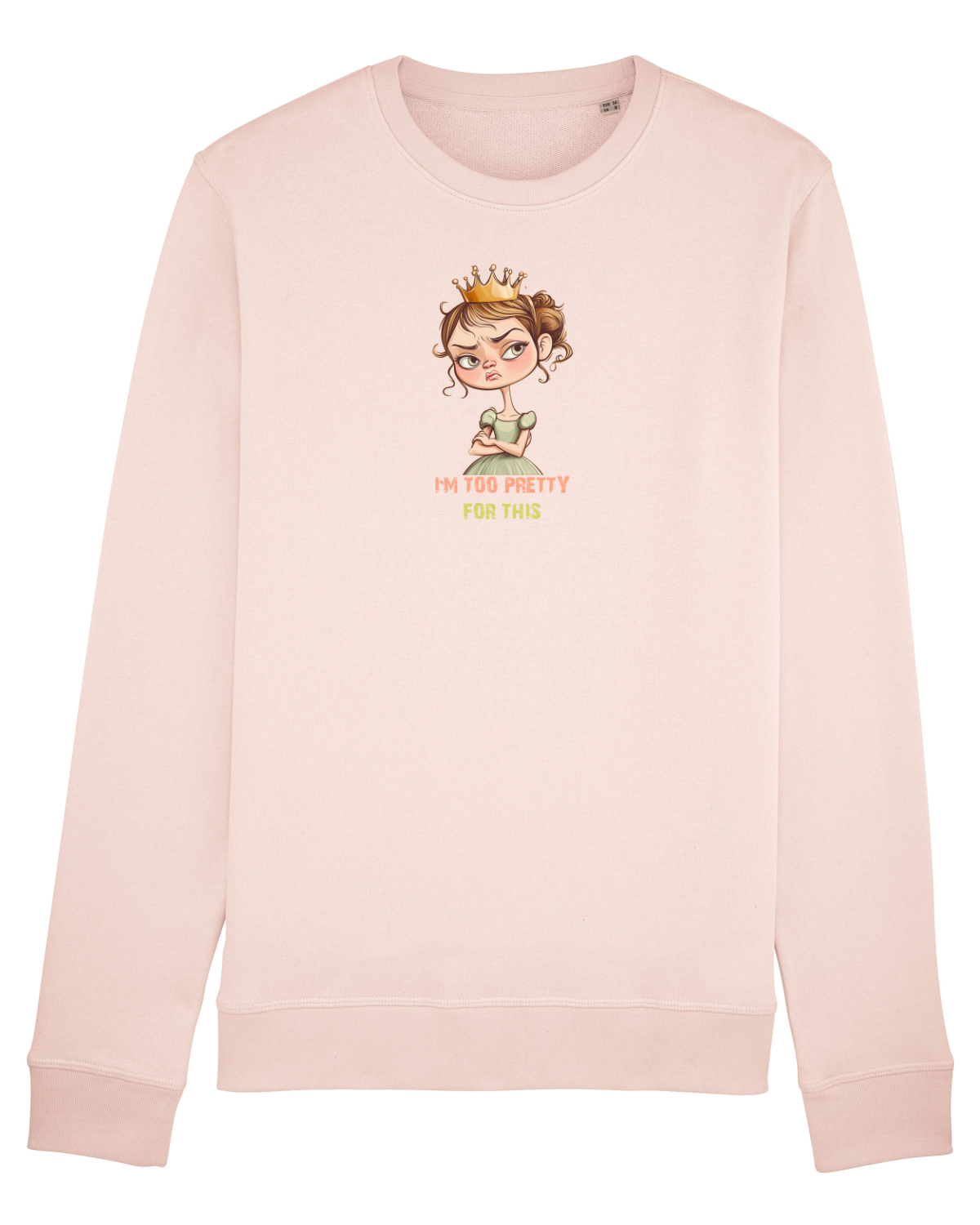 Bluză mânecă lungă Unisex Rise Candy Pink