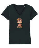 I`M TOO PRETTY FOR THIS SH*T  - PRINTESA 2 Tricou mânecă scurtă guler V Damă Evoker