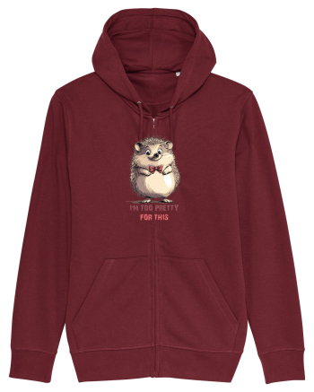 I`M TOO PRETTY FOR THIS - ARICI Burgundy