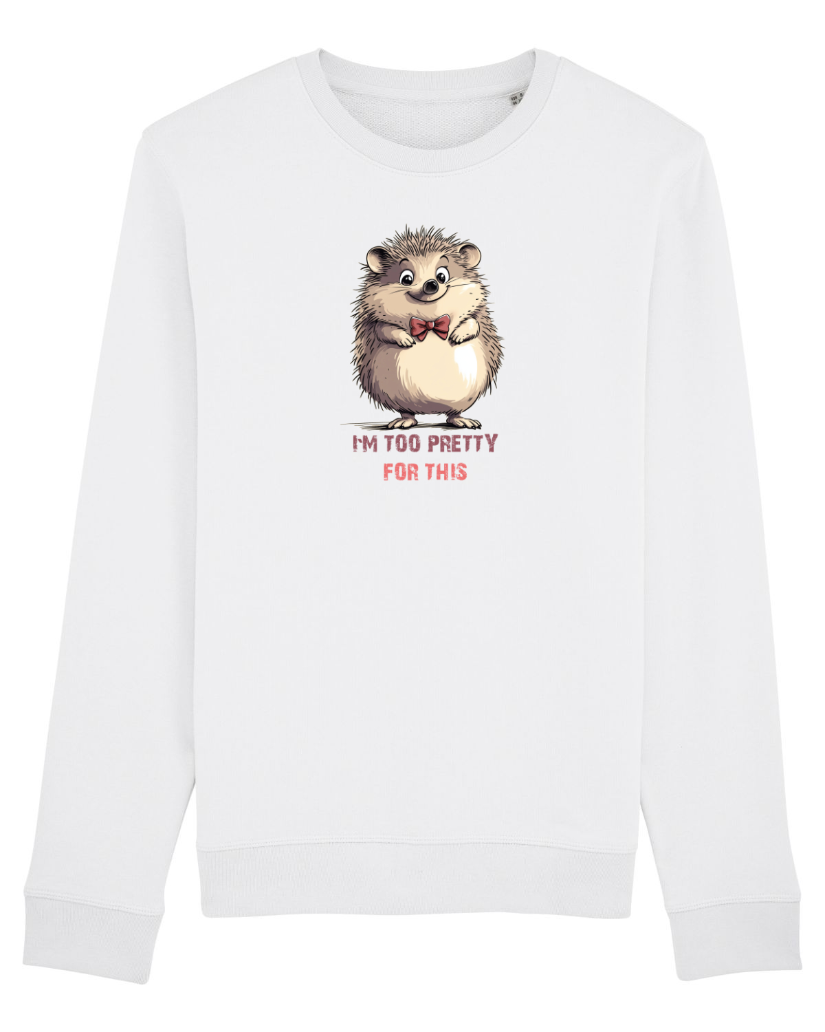 Bluză mânecă lungă Unisex Rise White
