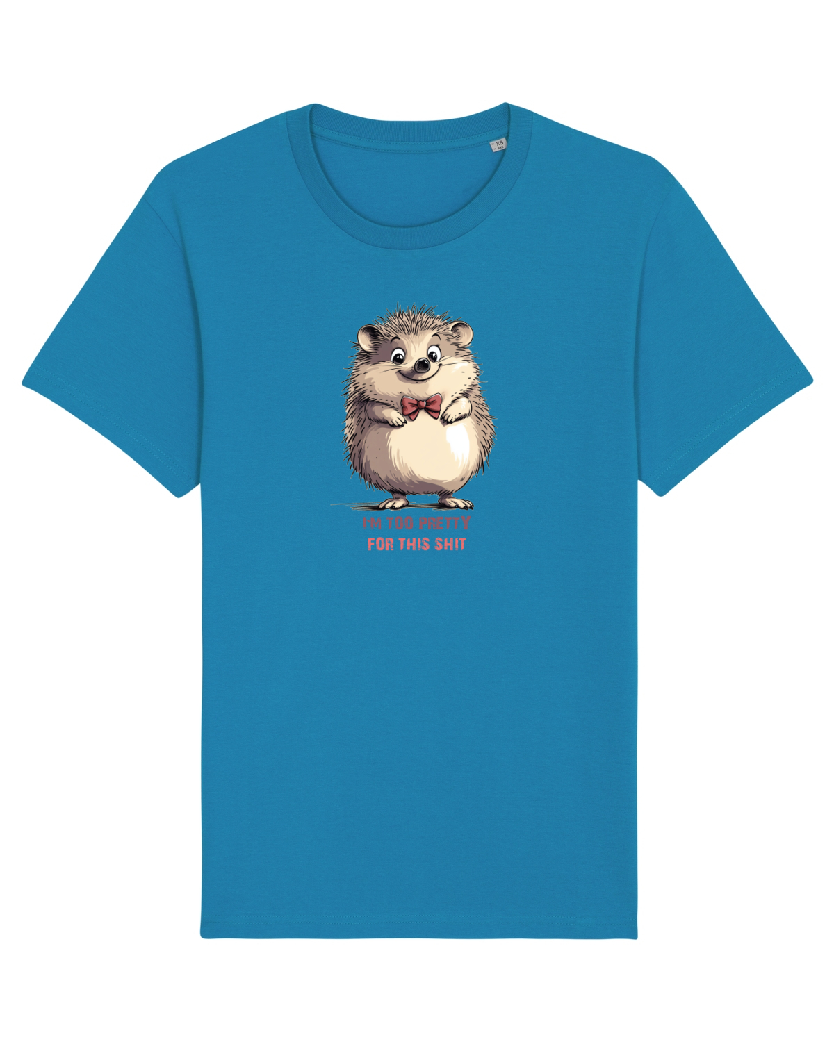 Tricou mânecă scurtă Unisex Rocker Azur