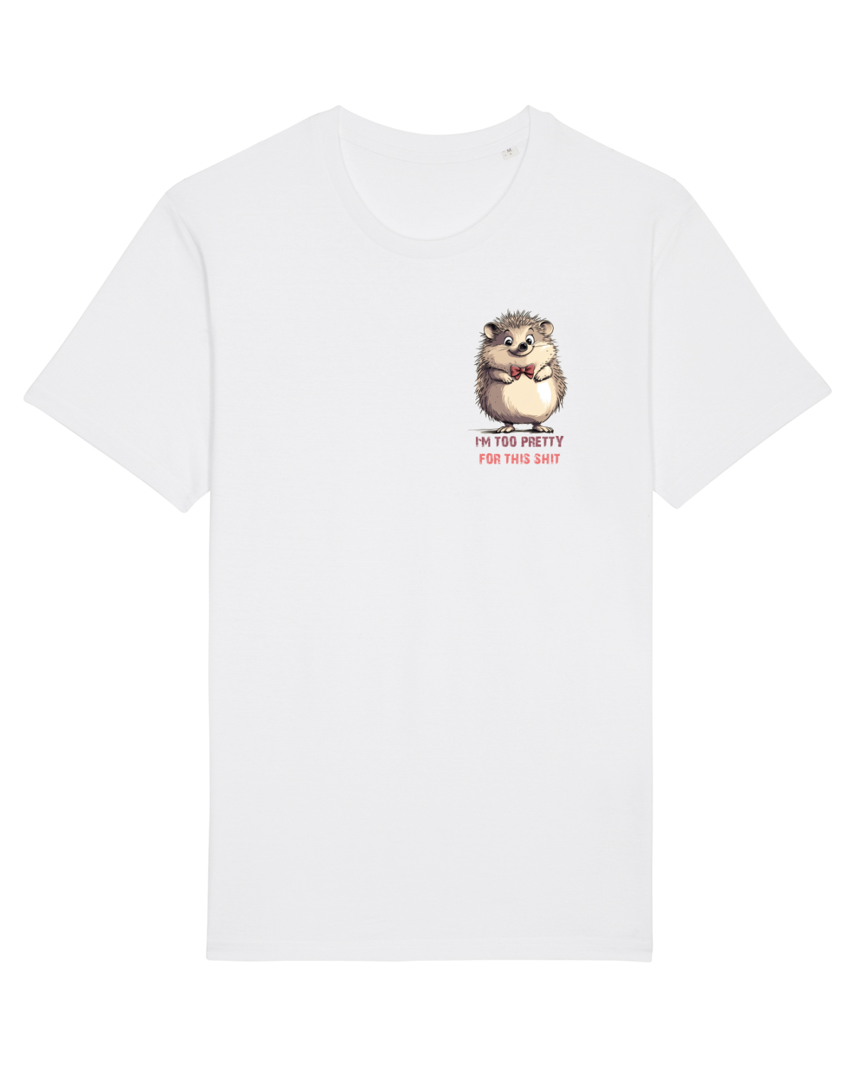 Tricou mânecă scurtă Unisex Rocker White