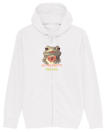 I`M TOO PRETTY FOR THIS - BROASCA Hanorac cu fermoar Unisex Connector