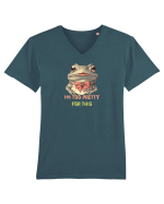 I`M TOO PRETTY FOR THIS - BROASCA Tricou mânecă scurtă guler V Bărbat Presenter