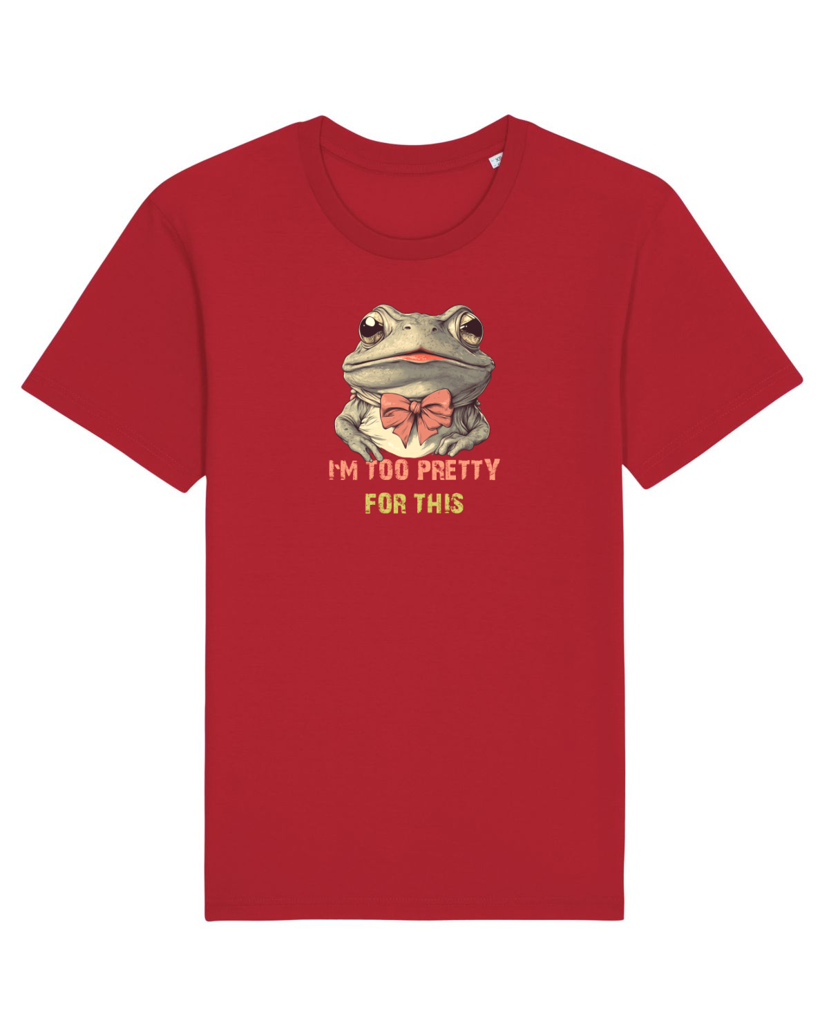 Tricou mânecă scurtă Unisex Rocker Red