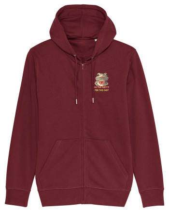 I`M TOO PRETTY FOR THIS SH*T - BROASCA lateral Burgundy