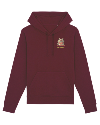 I`M TOO PRETTY FOR THIS SH*T - BROASCA lateral Burgundy