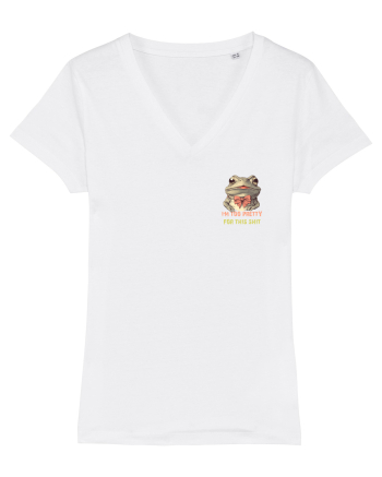 I`M TOO PRETTY FOR THIS SH*T - BROASCA lateral White