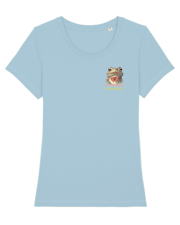 I`M TOO PRETTY FOR THIS SH*T - BROASCA lateral Sky Blue