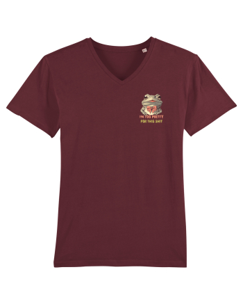 I`M TOO PRETTY FOR THIS SH*T - BROASCA lateral Burgundy