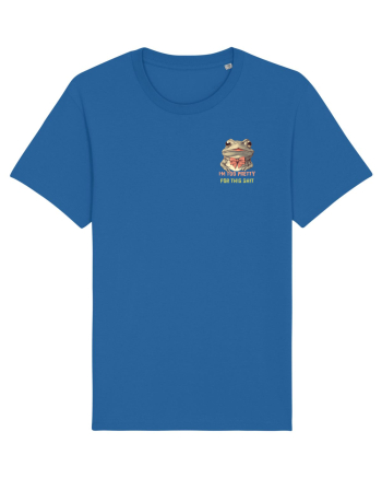 I`M TOO PRETTY FOR THIS SH*T - BROASCA lateral Royal Blue