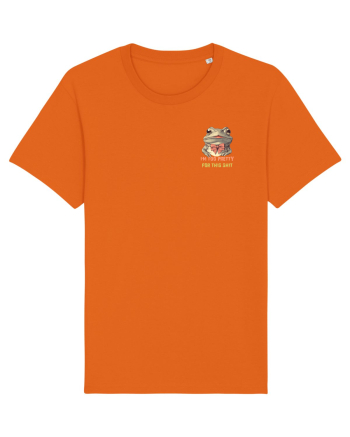 I`M TOO PRETTY FOR THIS SH*T - BROASCA lateral Bright Orange
