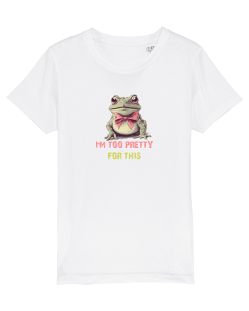I`M TOO PRETTY FOR THIS - BROASCA 2 White