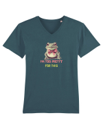 I`M TOO PRETTY FOR THIS - BROASCA 2 Tricou mânecă scurtă guler V Bărbat Presenter