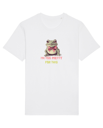 I`M TOO PRETTY FOR THIS - BROASCA 2 White