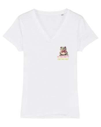I`M TOO PRETTY FOR THIS SH*T - BROASCA 2 lateral White