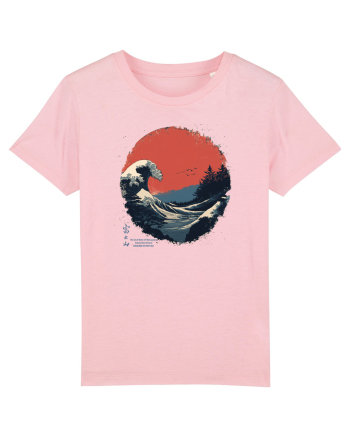 JAPONIA - THE GREAT WAVE OFF KANAGAWA  Cotton Pink