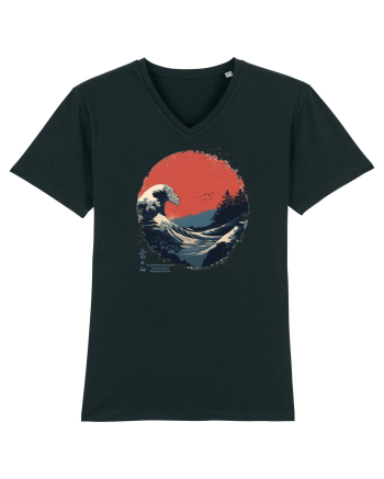 JAPONIA - THE GREAT WAVE OFF KANAGAWA  Black