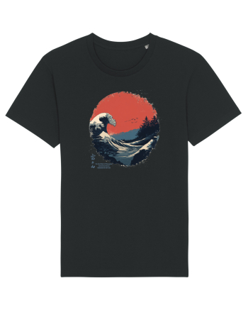 JAPONIA - THE GREAT WAVE OFF KANAGAWA  Black