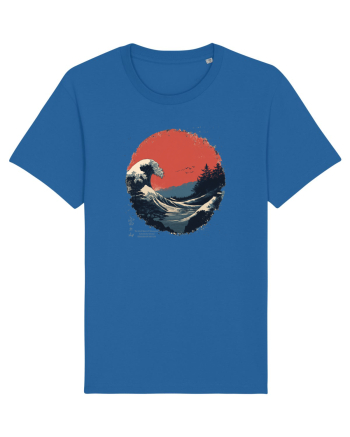 JAPONIA - THE GREAT WAVE OFF KANAGAWA  Royal Blue