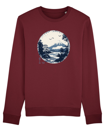 JAPONIA - MUNTELE FUJI Burgundy