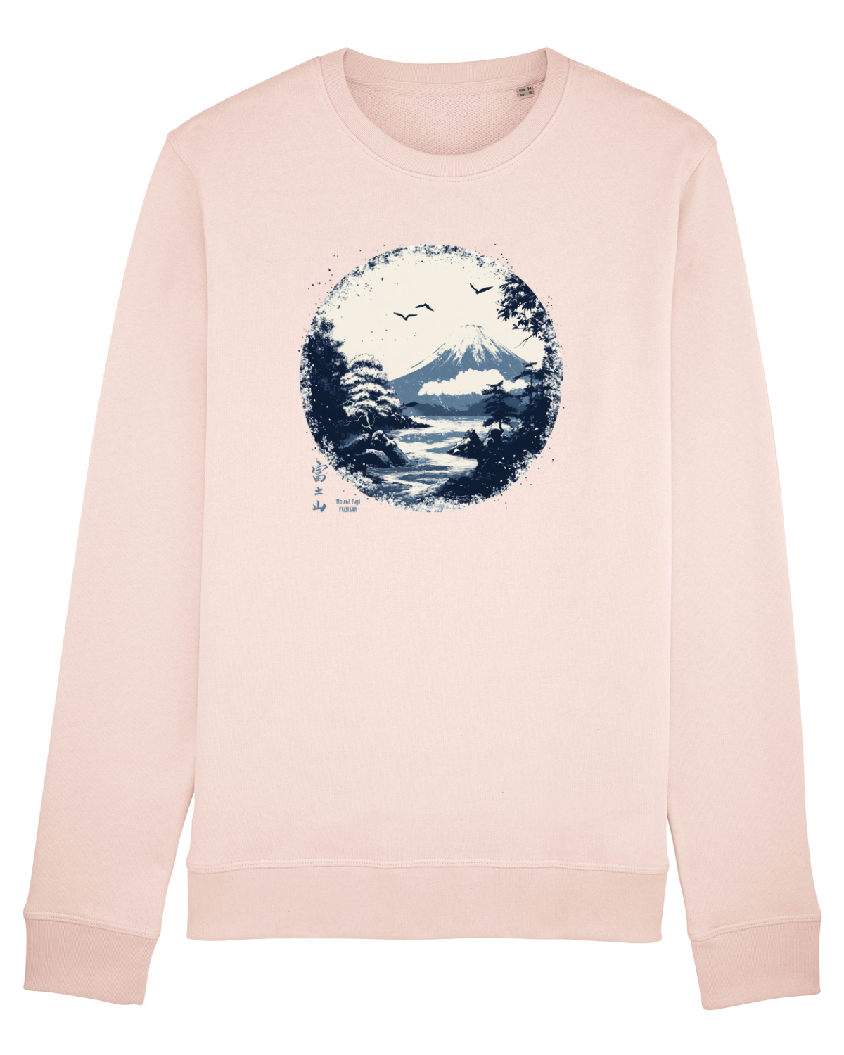Bluză mânecă lungă Unisex Rise Candy Pink