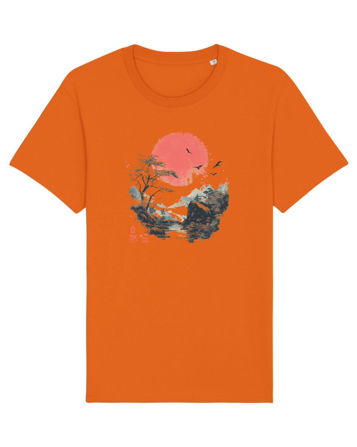 Tricou mânecă scurtă Unisex Rocker Bright Orange