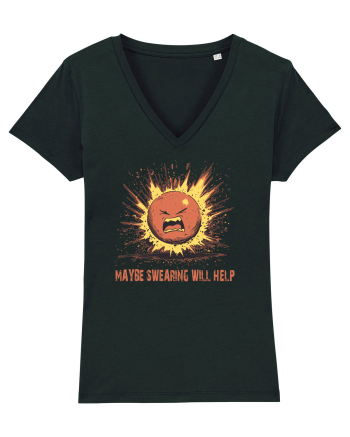 MAYBE SWEARING WILL HELP - O INJURATURA AJUTA 1 Black