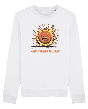 MAYBE SWEARING WILL HELP - O INJURATURA AJUTA 1 White