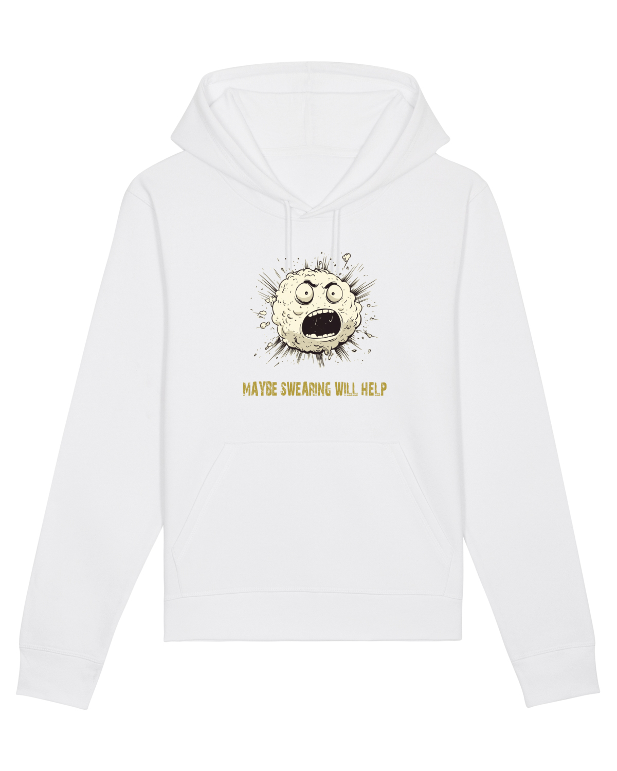 Hanorac Unisex Drummer White