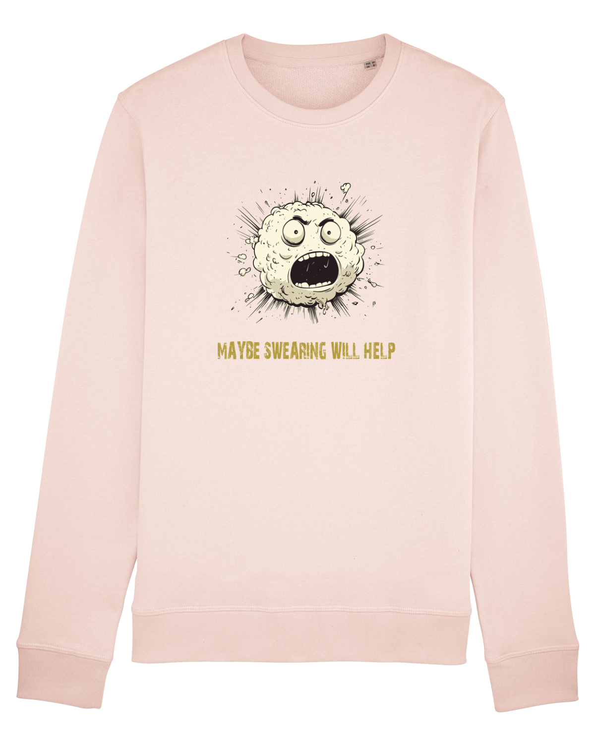 Bluză mânecă lungă Unisex Rise Candy Pink