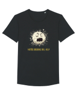 MAYBE SWEARING WILL HELP - O INJURATURA AJUTA 2 Tricou mânecă scurtă guler larg Bărbat Skater