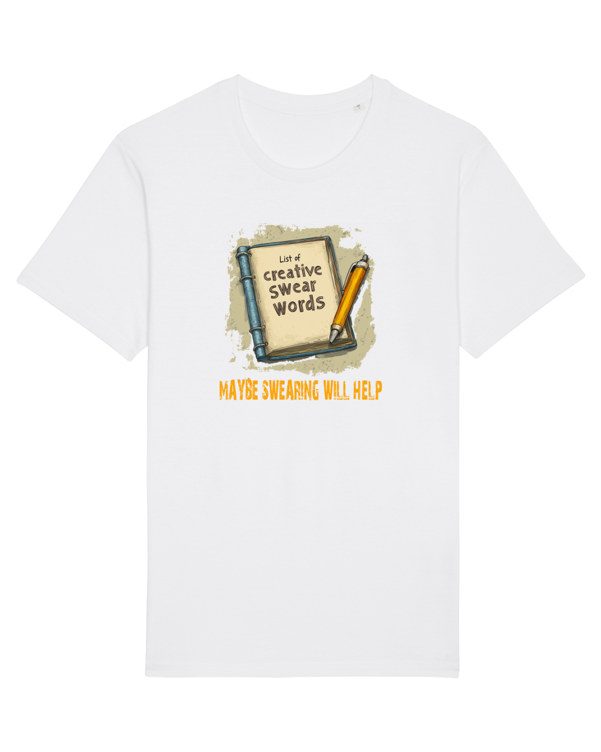 Tricou mânecă scurtă Unisex Rocker White