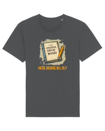 MAYBE SWEARING WILL HELP - O INJURATURA AJUTA 3 Anthracite
