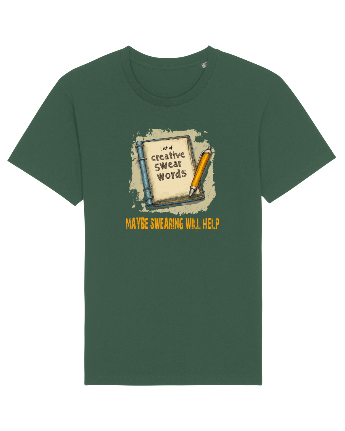 Tricou mânecă scurtă Unisex Rocker Bottle Green