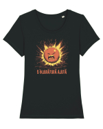 O INJURATURA AJUTA 1 Tricou mânecă scurtă guler larg fitted Damă Expresser