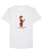 NO, I DON`T NEED A PRINCE, I HAVE A CAREER Tricou mânecă scurtă guler larg Bărbat Skater